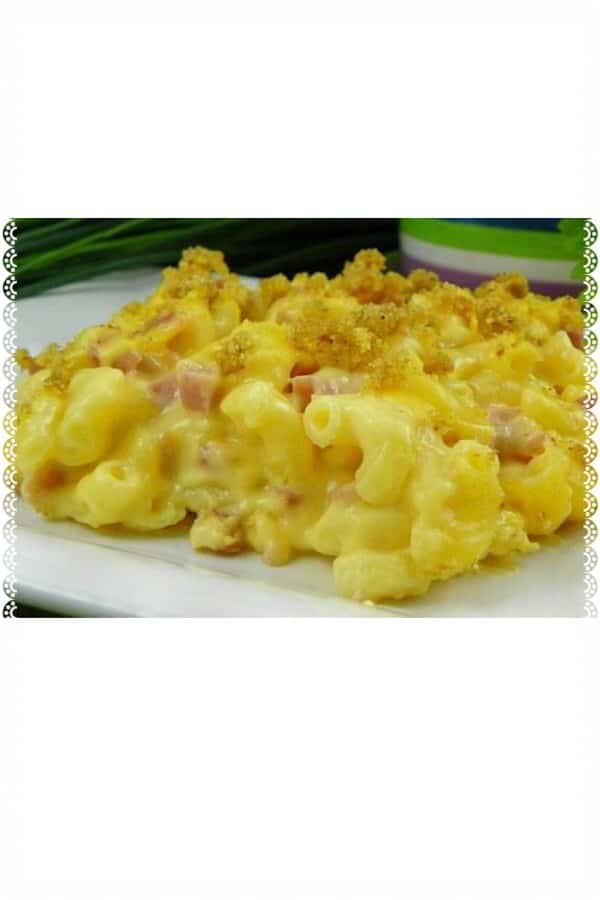 Macaroni and Cheese with Ham