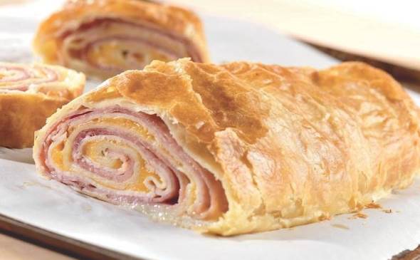 Ham and Cheese Stromboli