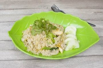 Fried rice countryside of Thailand