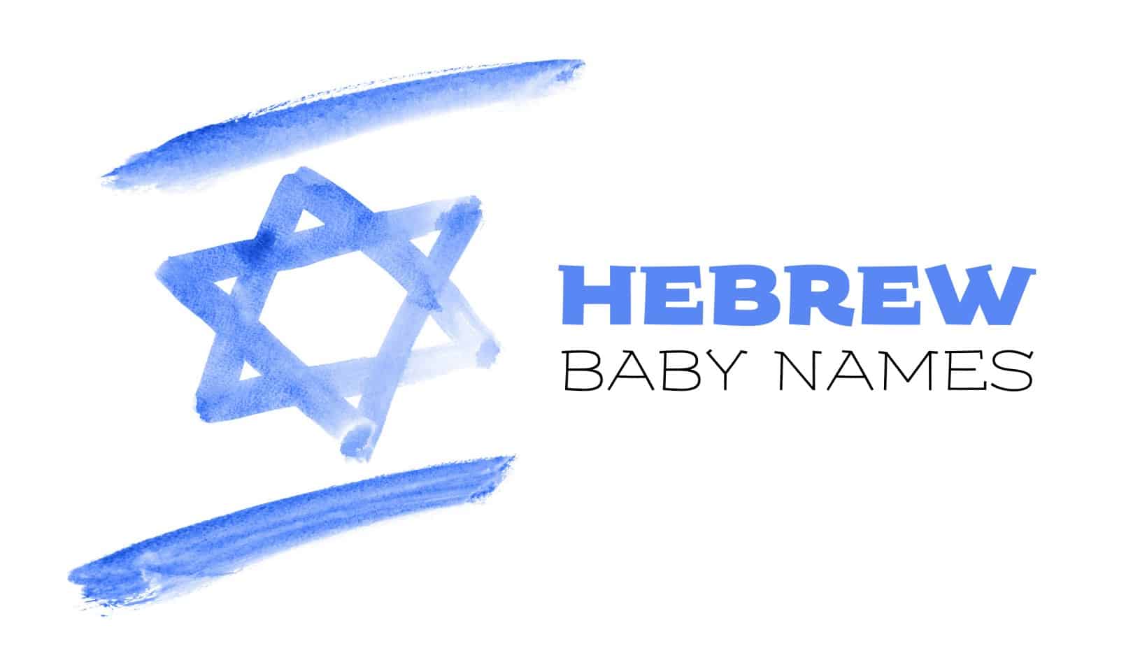 Hebrew Baby Names