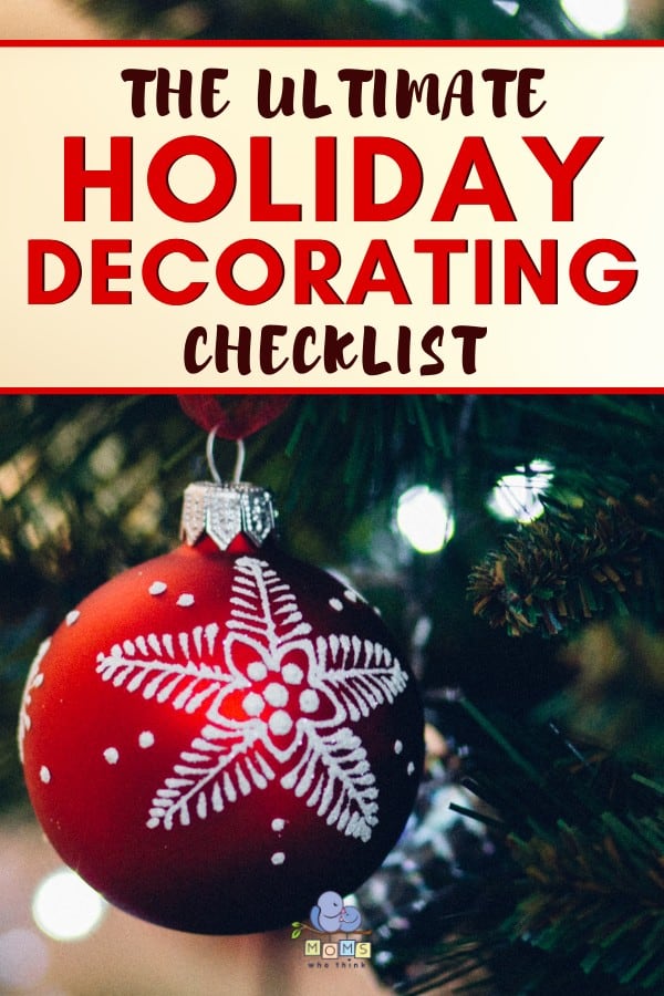 Holiday Decorating Checklist