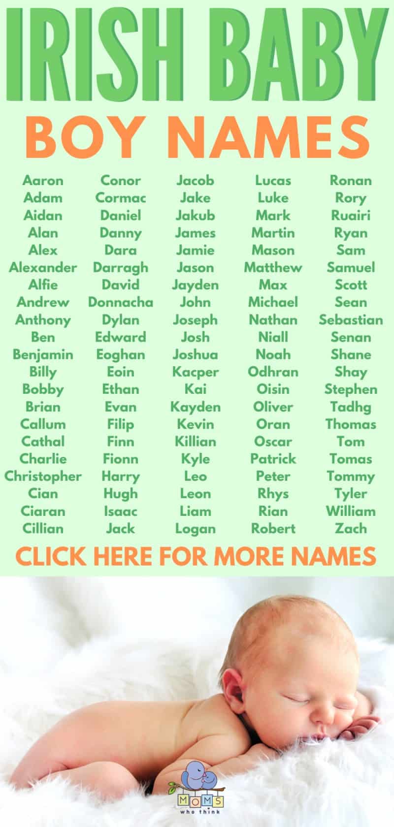 Irish Baby Boys Names 1