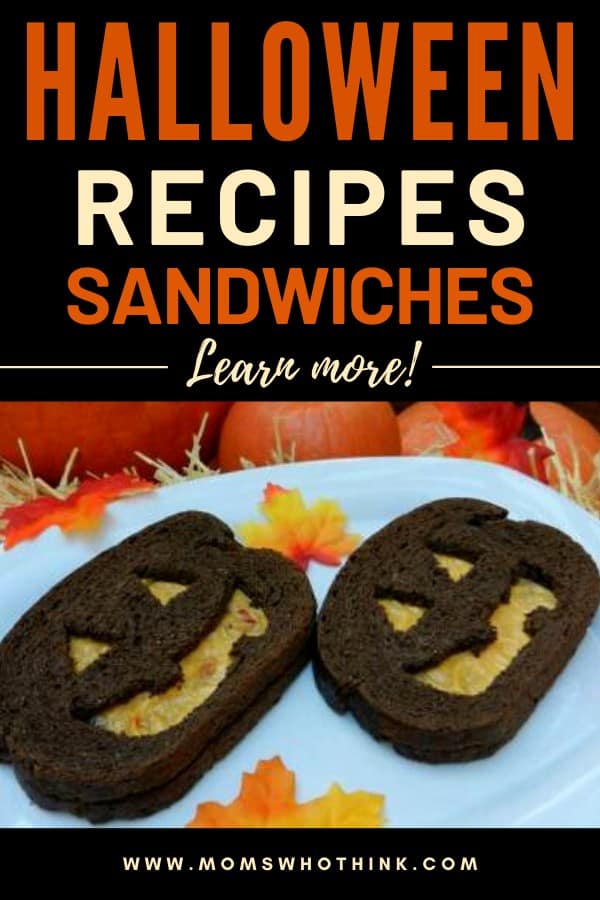 Jack O Lantern Sandwiches