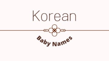 Korean Baby Names