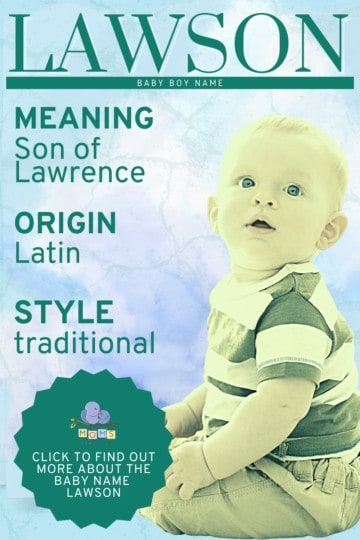 Baby name Lawson
