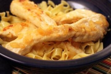 Lemon Chicken and Noodles