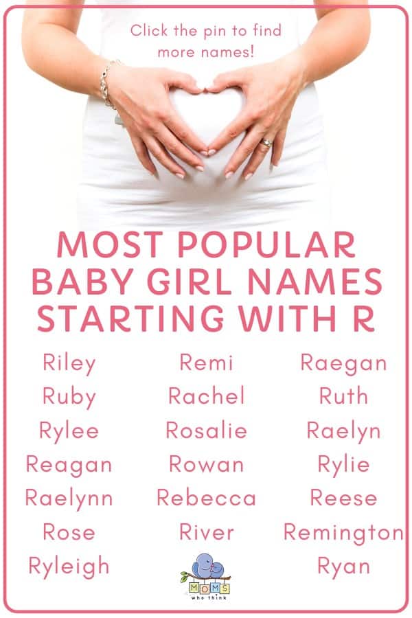 Baby Girl Names That Start With R