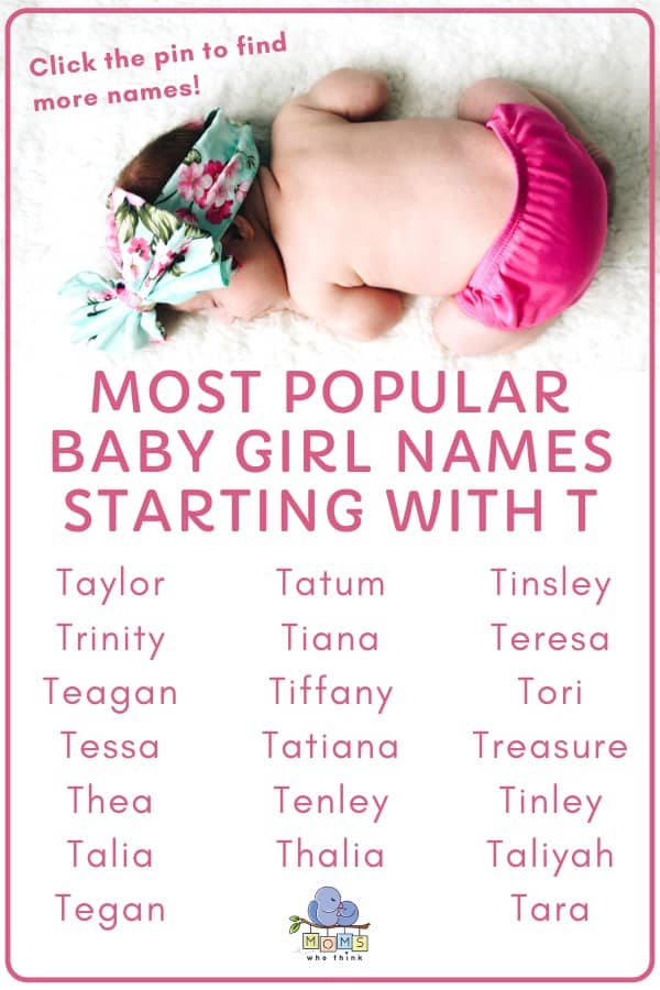 Baby Girl Names That Start With T