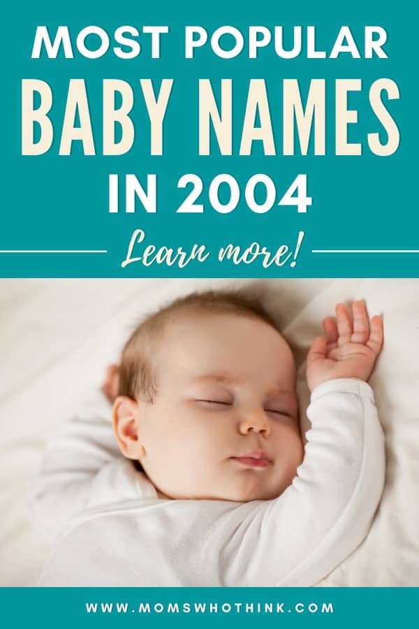 Most Popular Baby Names in 2004