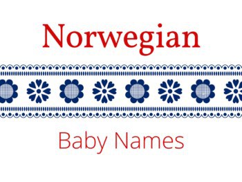 Norwegian baby names