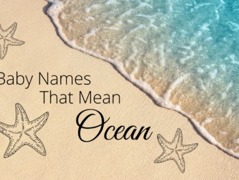 Baby Names That Mean Ocean