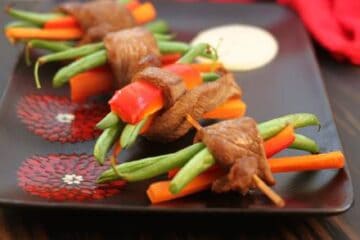 Oriental Steak Skewers