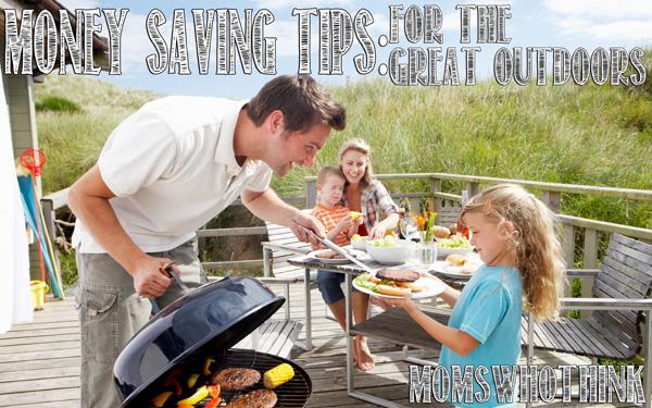 Family on vacation having barbecue