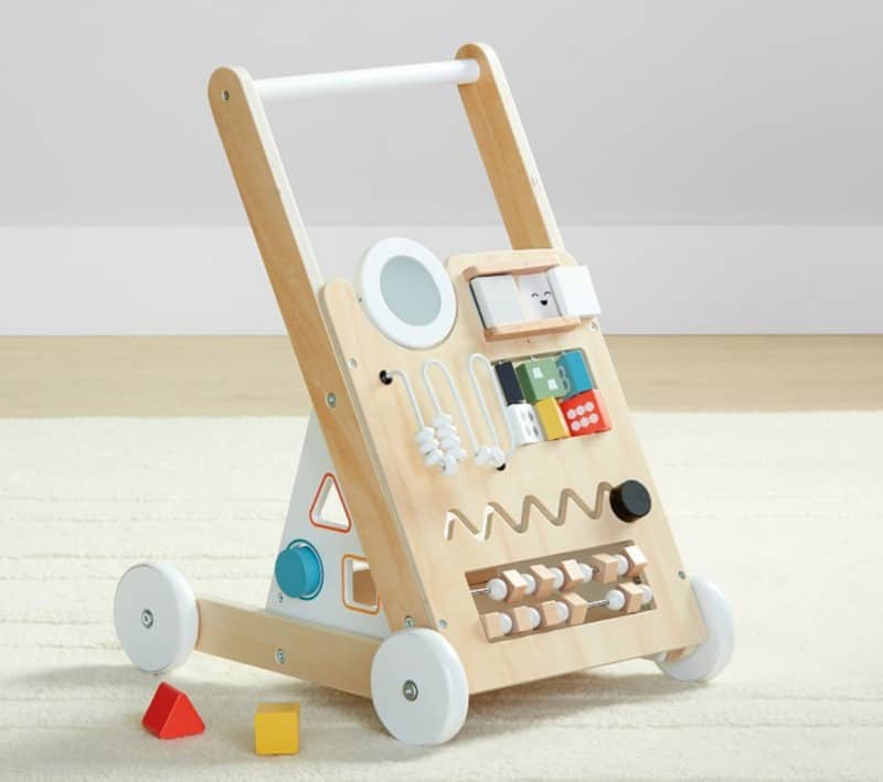Great Christmas Gift Ideas for Babies:  Pottery Barn Kids activity walker 
