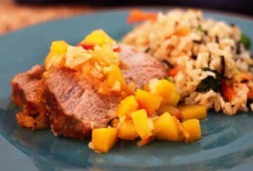 Peach Chutney Pork Roast