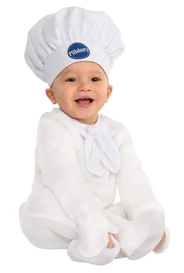 Pillsbury Doughboy baby Halloween costume