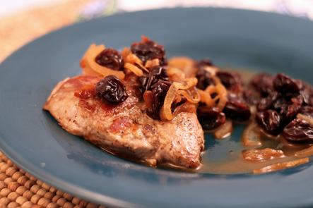 Pork_Medallions_with_Cherry_Sauce