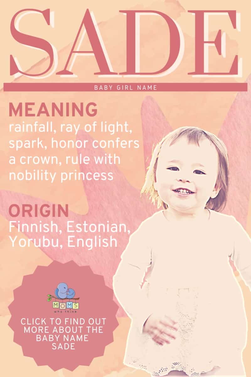 Baby name Sade