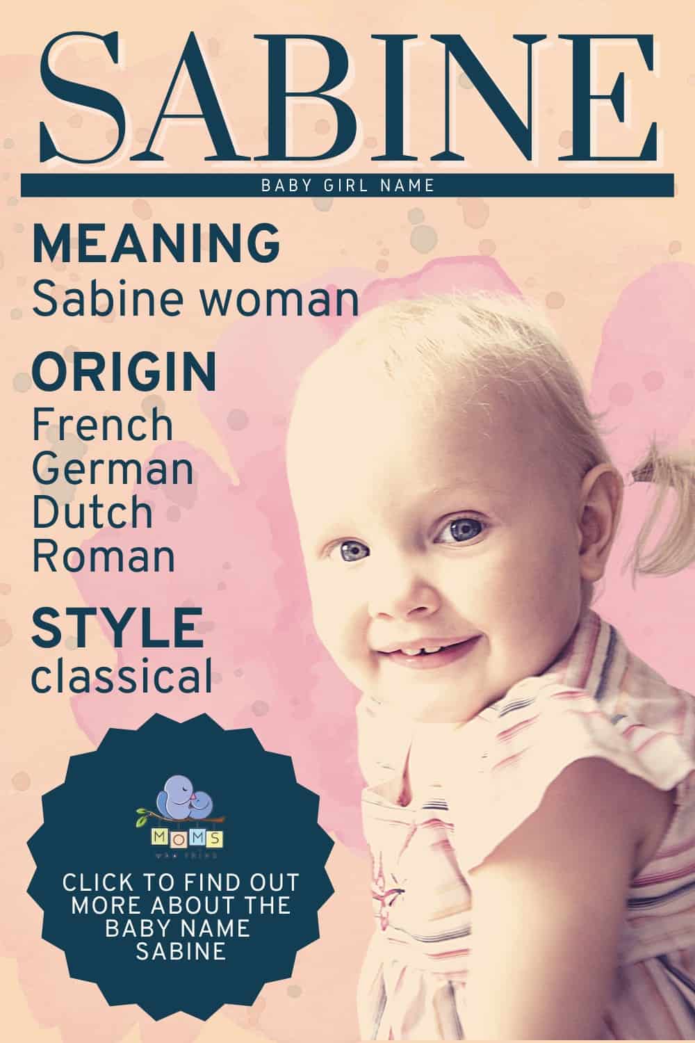 baby name Sabine