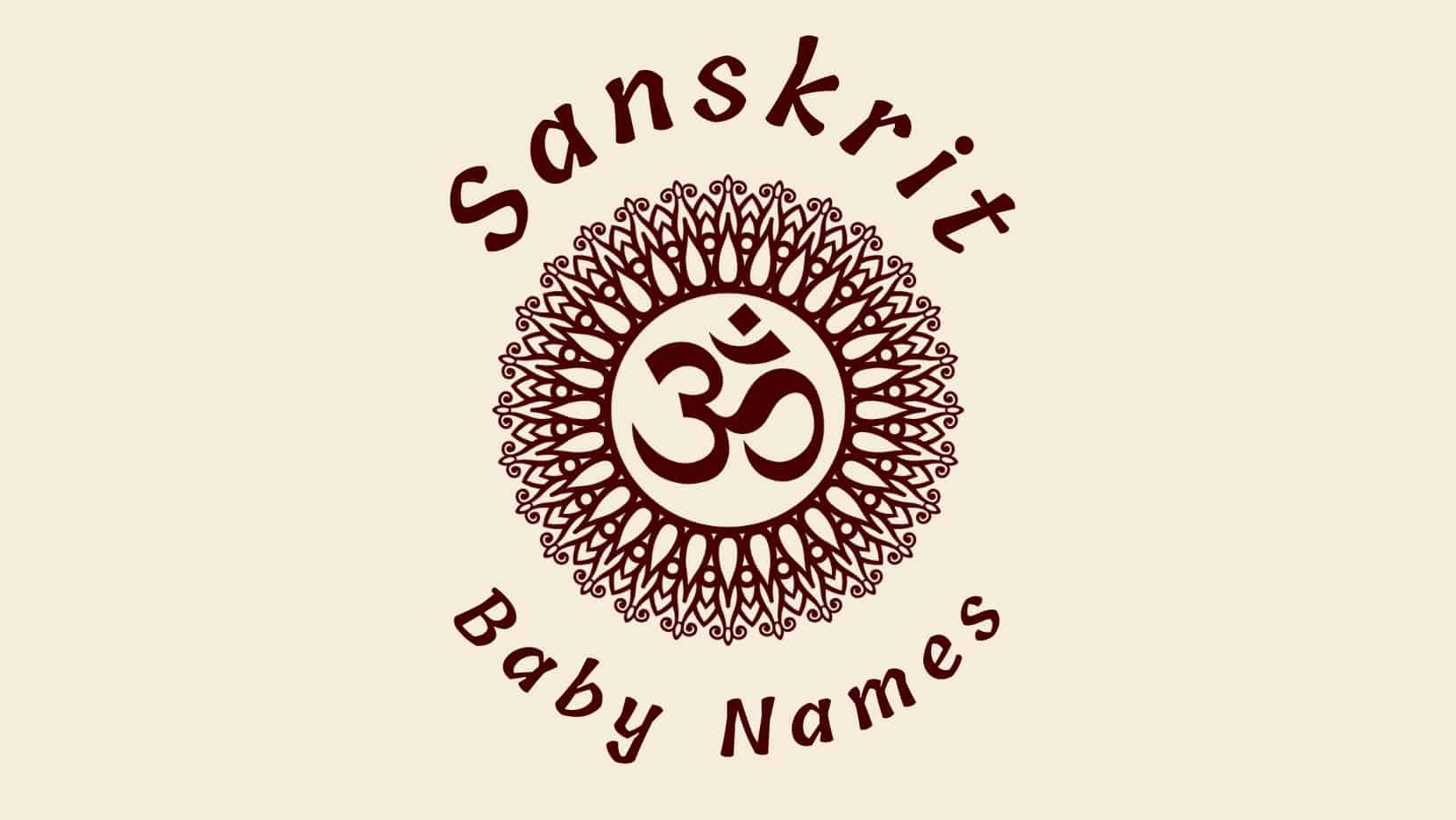 Sanskrit baby names
