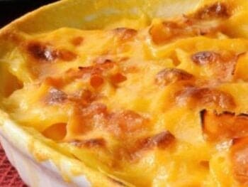 SCALLOPED POTATOES WITH HAM