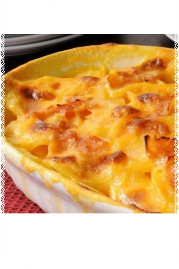 SCALLOPED POTATOES WITH HAM