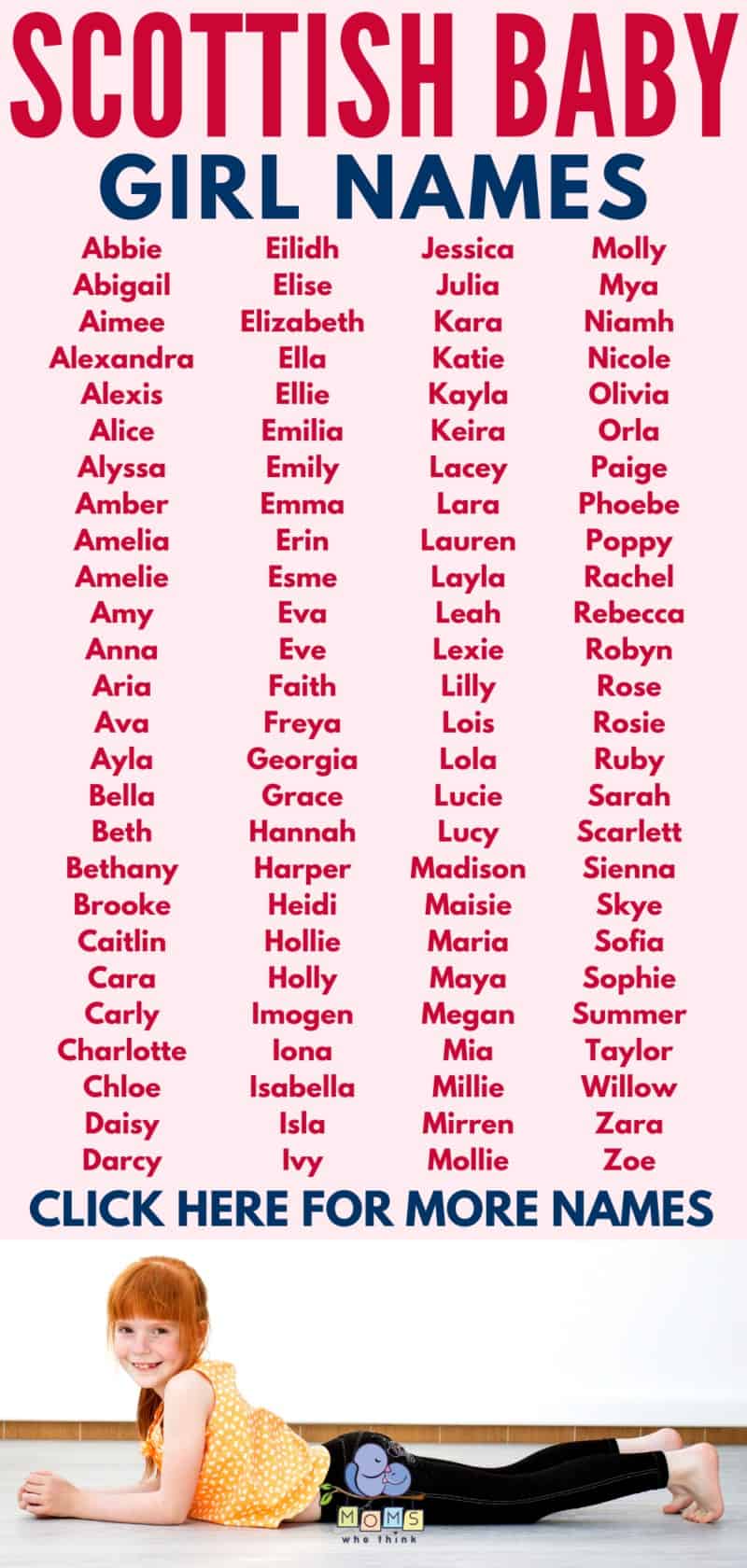 Scottish Baby Girl Names