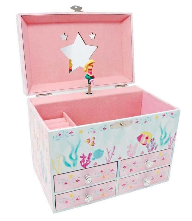 Mermaid jewelry box