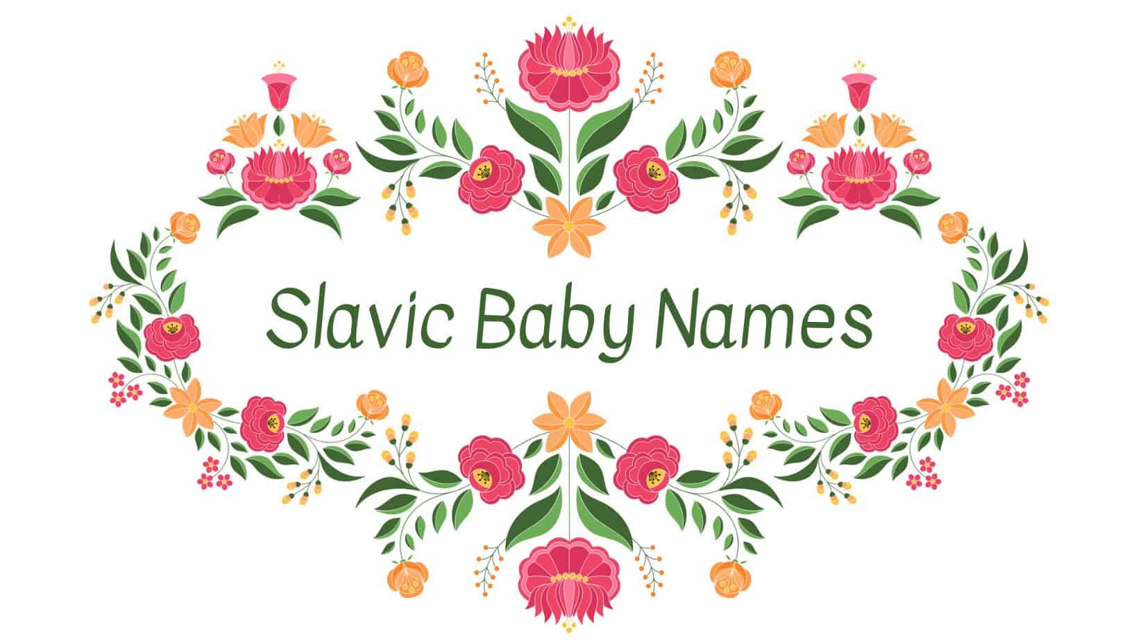 Slavic Baby Names