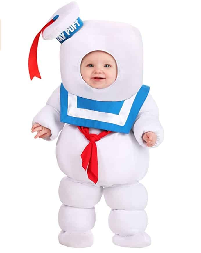 Stay Puft Marshmallow Man baby Halloween costume