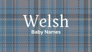 Welsh baby names