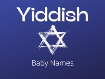 Yiddish baby names