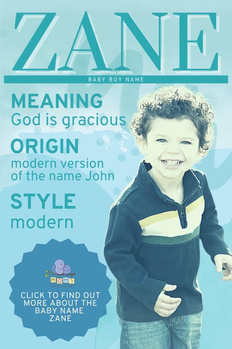 Baby name Zane