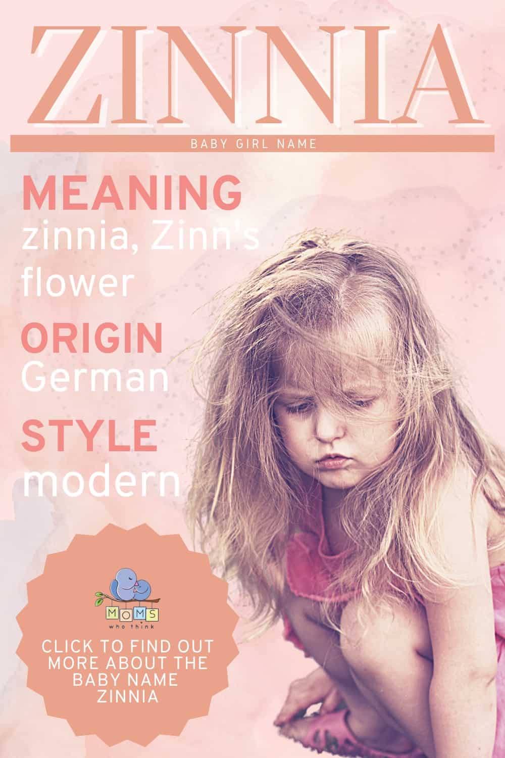 baby name Zinnia