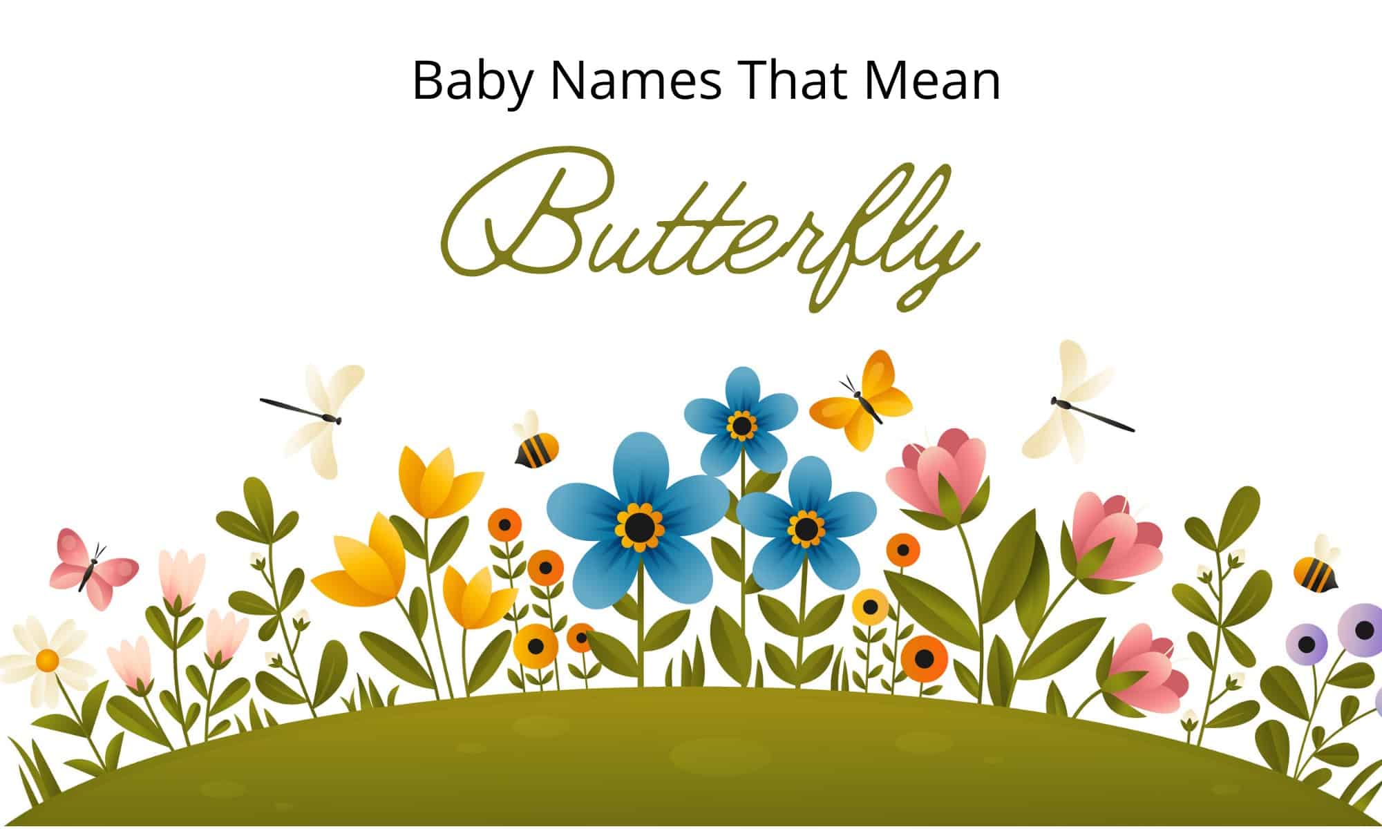 Baby Names That Mean Butterfly