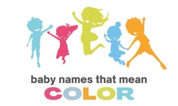 Baby Names That Mean Color