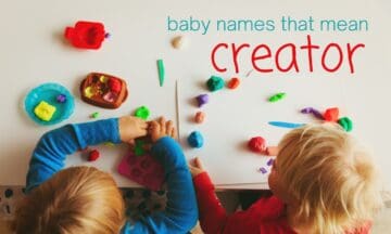baby names that mean creator