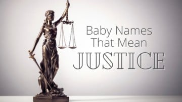 baby names that mean justice