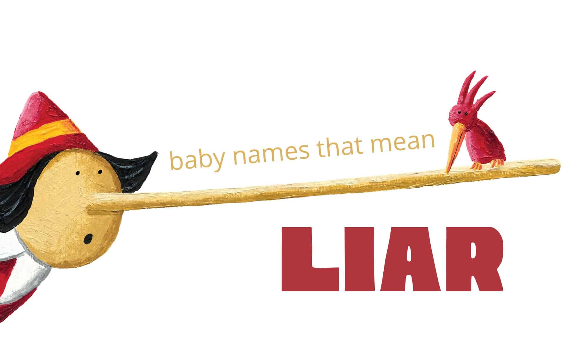 baby names that mean liar