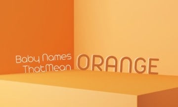baby names that mean orange