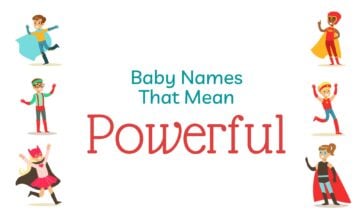 baby names that mean powerful