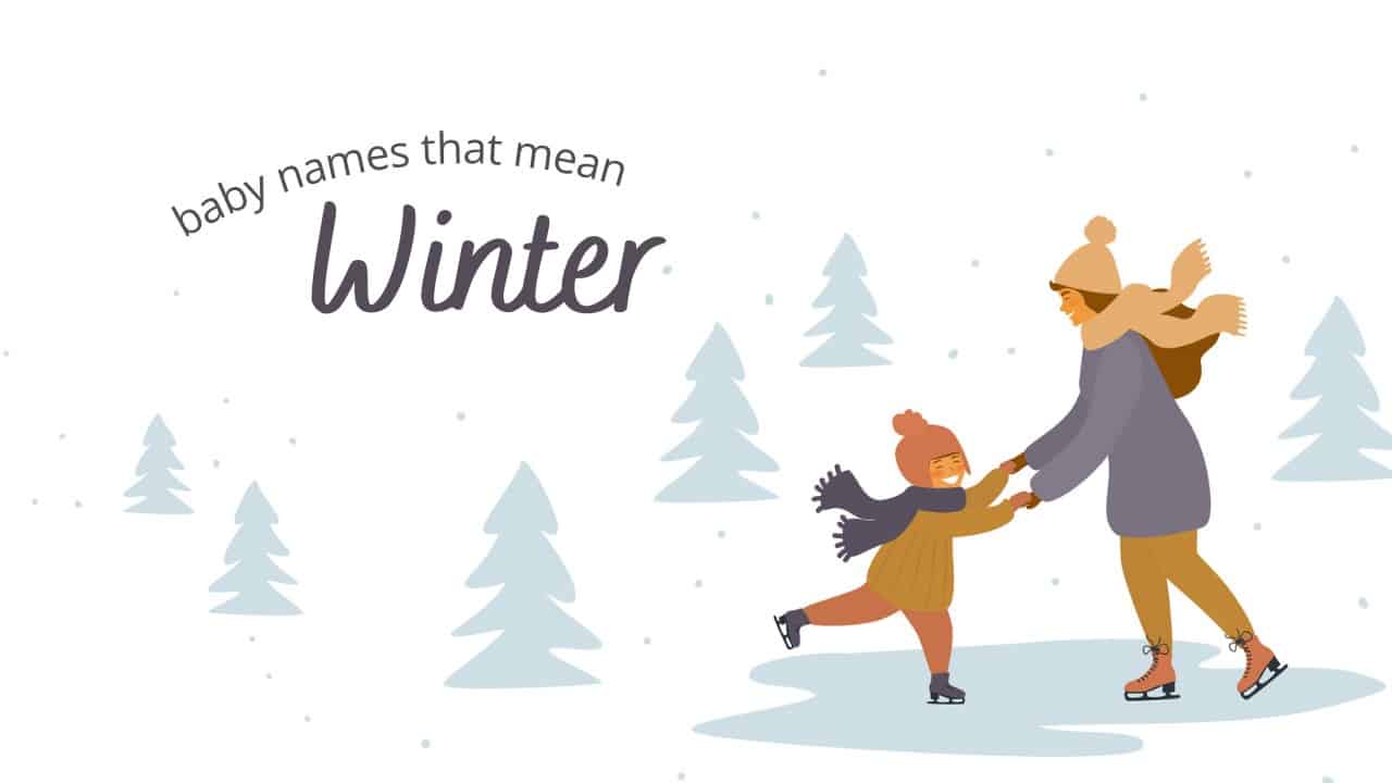 baby names that mean winter