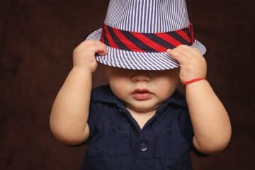 Baby Boy in a hat