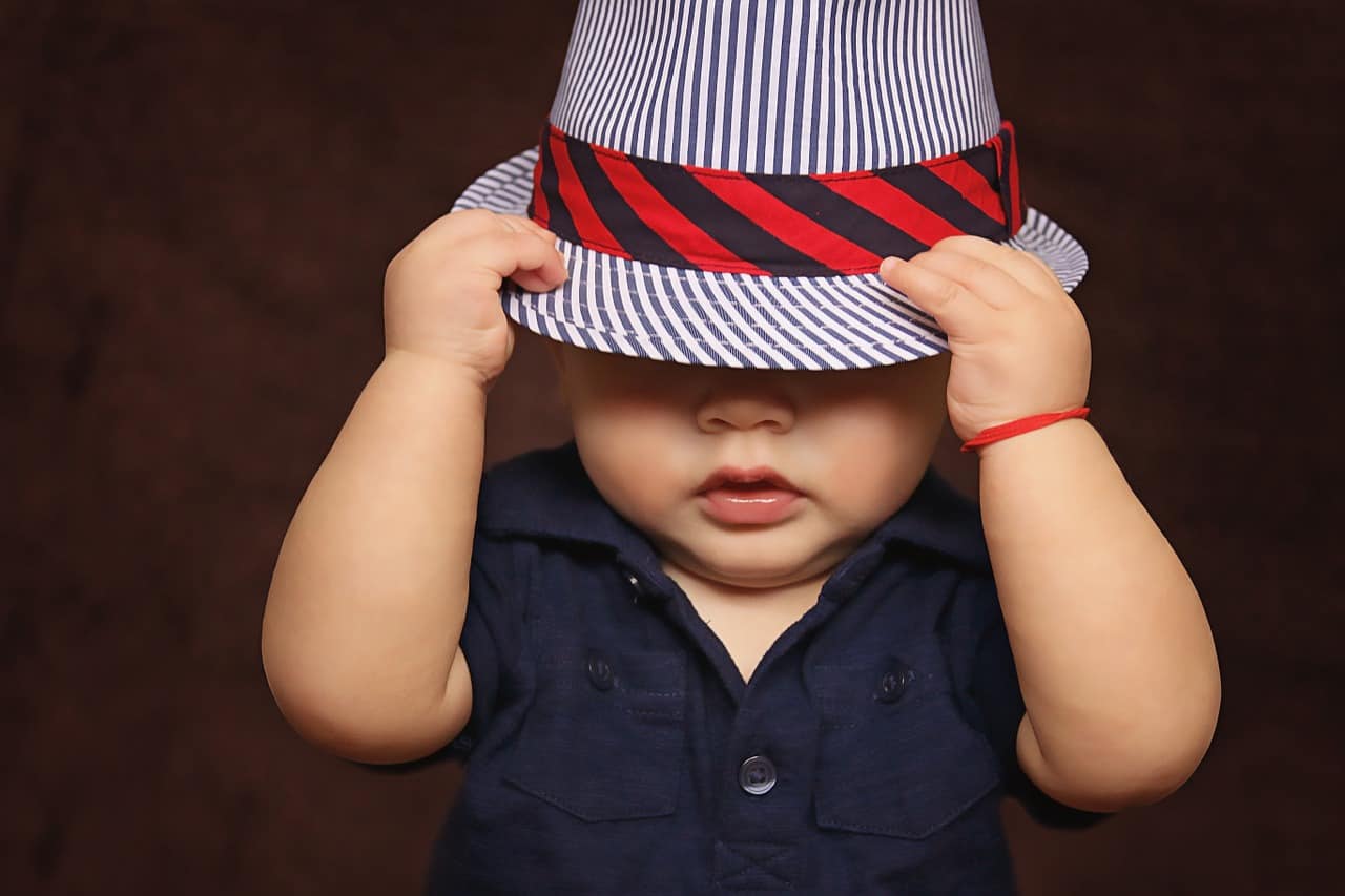 Baby Boy in a hat