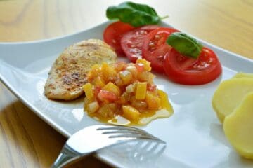 triple mango chicken recipe