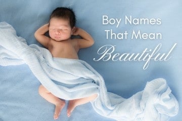 boy names that mean beautiful
