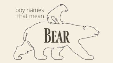 boy names that mean bear