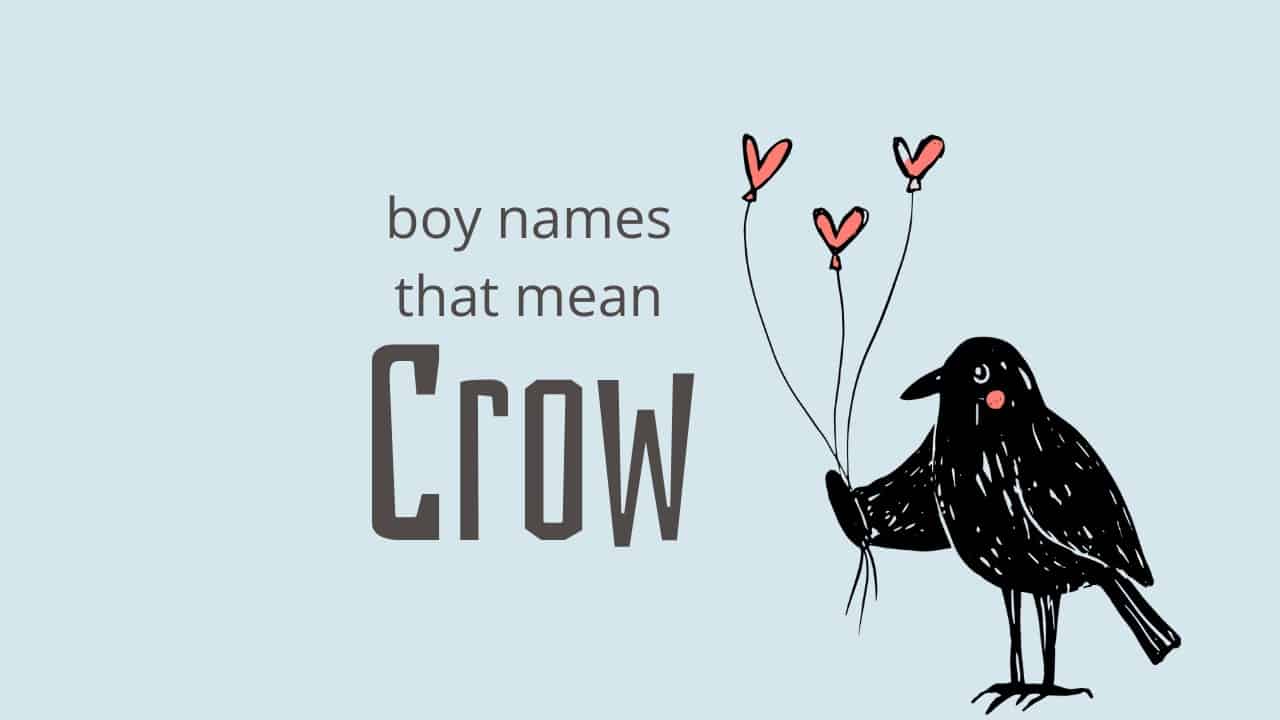 boy names that mean crow