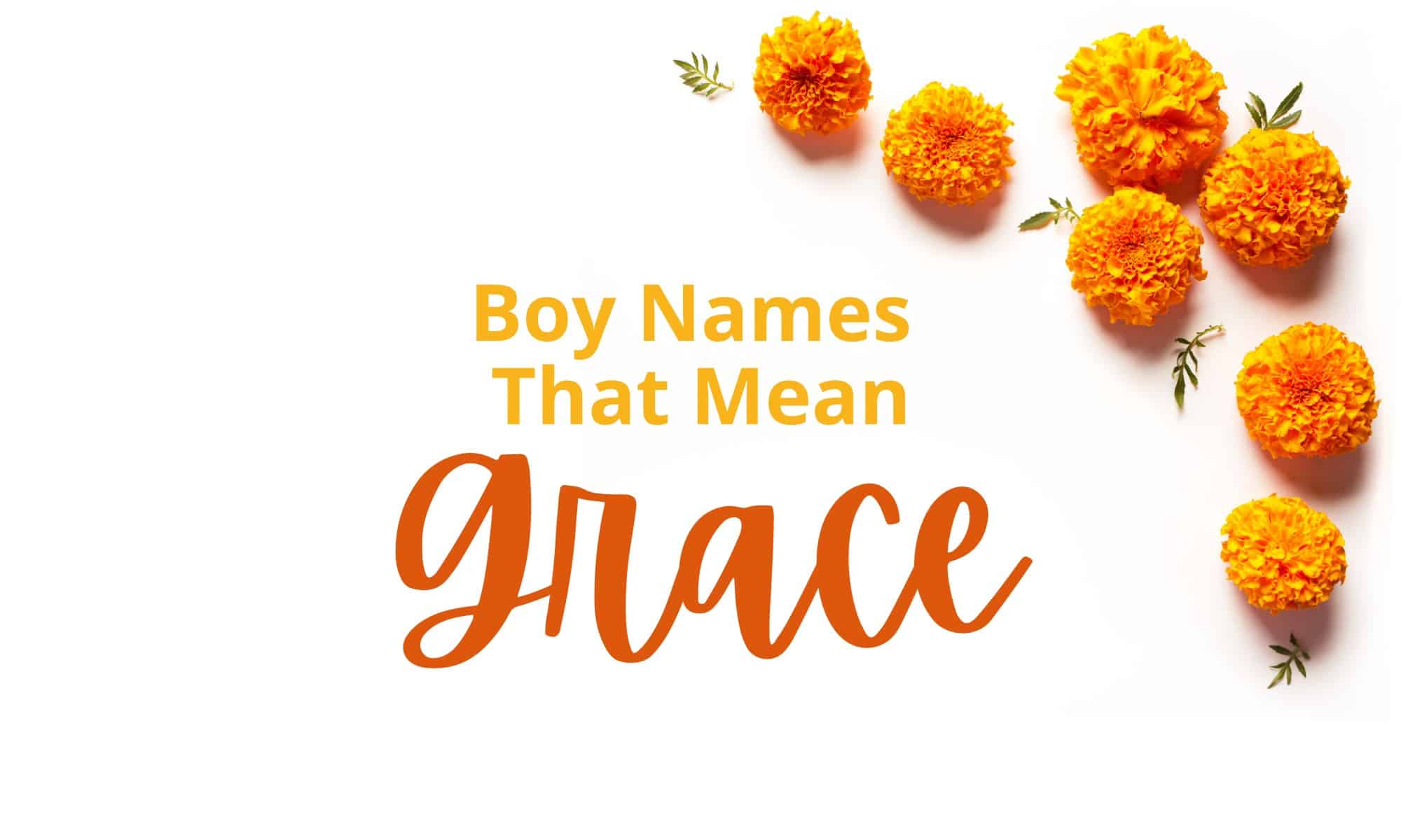 boy names that mean grace