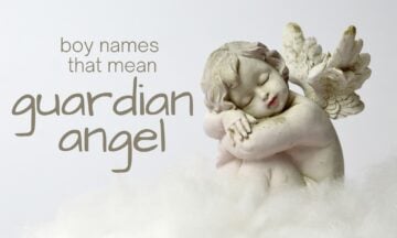 boy names that mean guardian angel